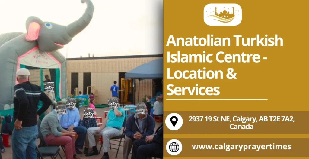 Anatolian Turkish Islamic Centre - Location & Services