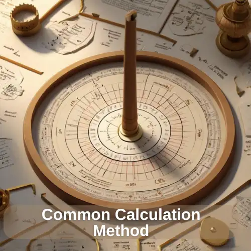 Common Calculation Methods
