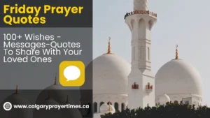 Friday Prayer Quotes