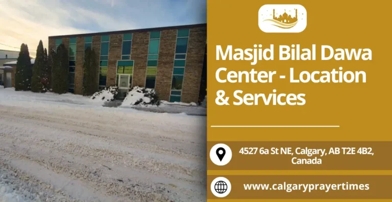 Masjid Bilal Dawa Center - Location & Services