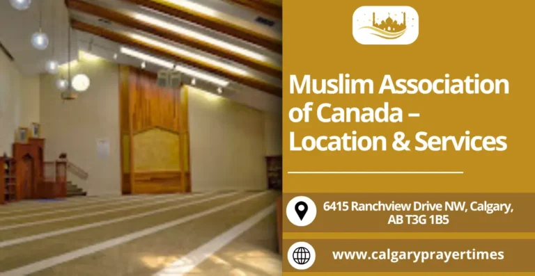 Muslim Association of Canada – Location & Services