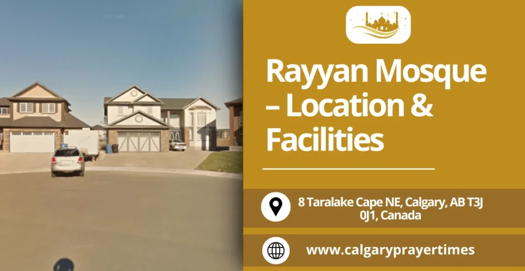 Rayyan Mosque – Location & Facilities