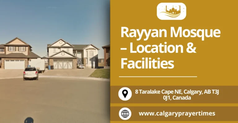 Rayyan Mosque – Location & Facilities